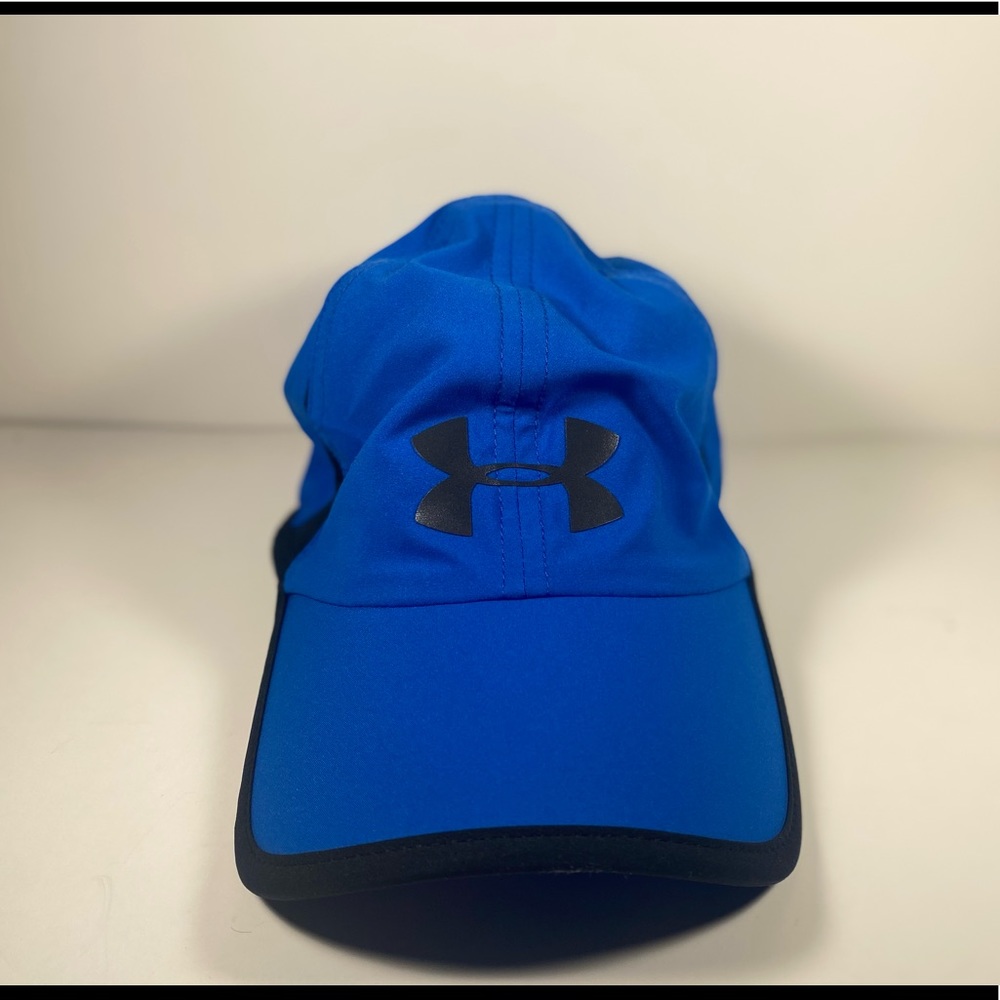 Mens Under Armour dri fit Running hat Blue